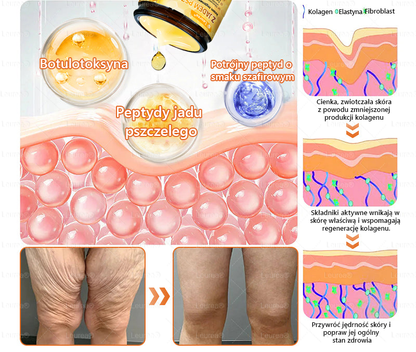 ✨Leurea® Krem Regenerujący z Jadem Pszczelim🔥 Naturalna regeneracja skóry, wygładzenie zmarszczek i promienna cera-50 ml🔥