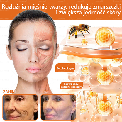 ✨Leurea® Krem Regenerujący z Jadem Pszczelim🔥 Naturalna regeneracja skóry, wygładzenie zmarszczek i promienna cera-50 ml🔥