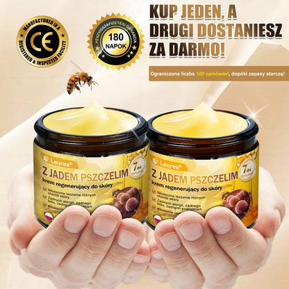 💟Leurea® Krem Regenerujący z Jadem Pszczelim Naturalna regeneracja skóry, Naturalne składniki trwale usuwają plamy, piegi i przebarwienia posłoneczne oraz pomagają zwalczać zmarszczki i wiotkość skóry — 50 ml✨