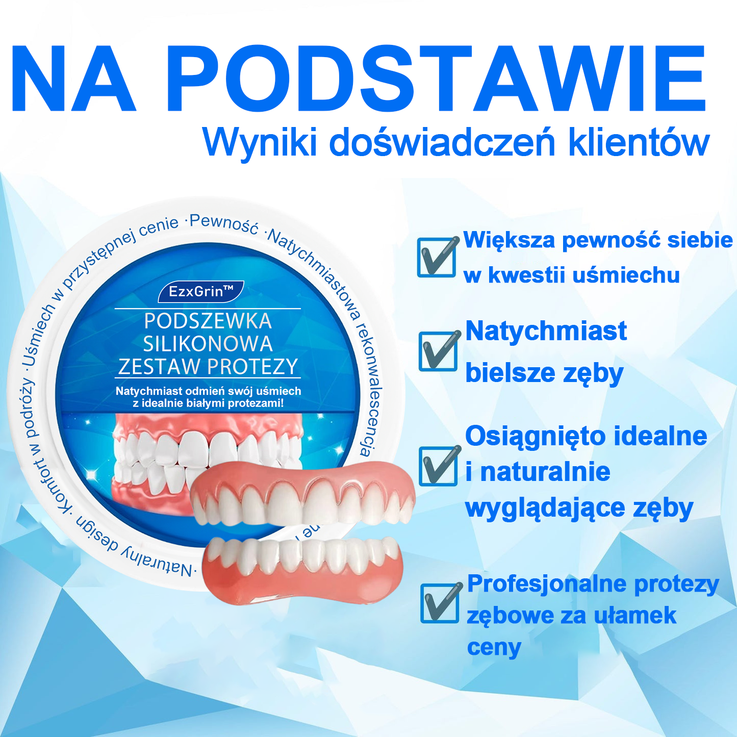 💎💥💎💥Gratulujemy, że stałeś się jednym z pierwszych 200 zamówień! Ciesz się dodatkową zniżką 50%! Działaj teraz i pokaż swój pewny uśmiech. Jeśli przegapisz tę okazję, nowa pojawi się dopiero w przyszłym roku!